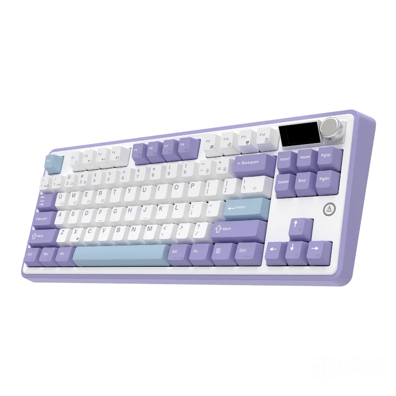 Ajazz AK870 Purple-White-Blue