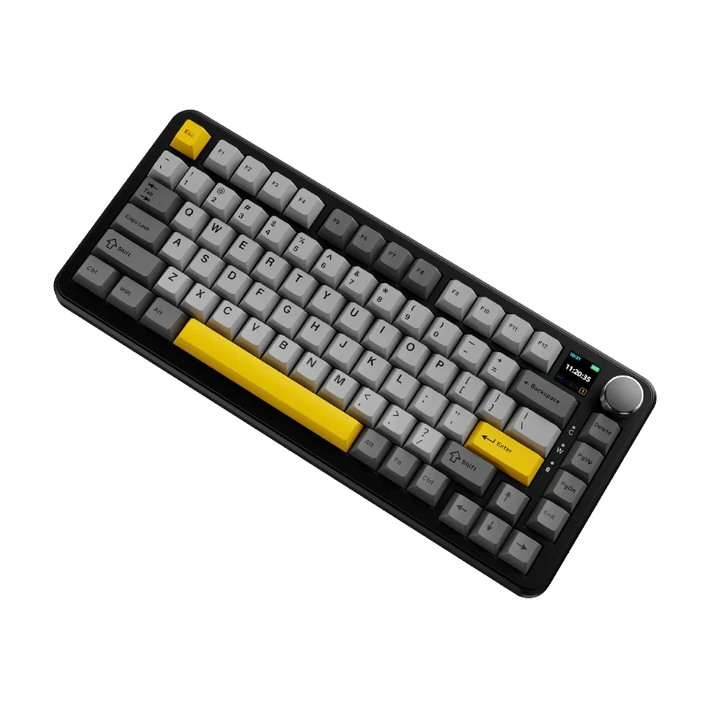 Ajazz AK820 Max Black-Gray-Yellow