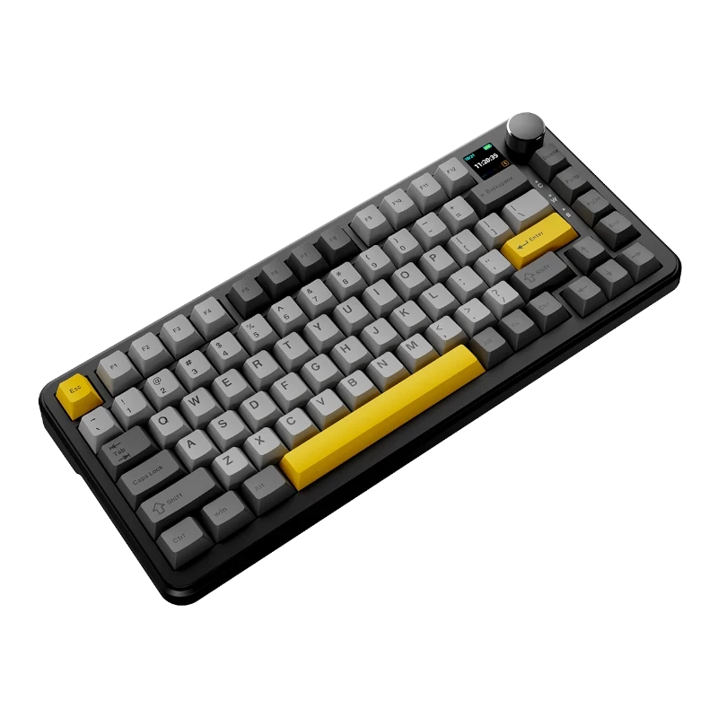 Ajazz AK820 Max Black-Gray-Yellow