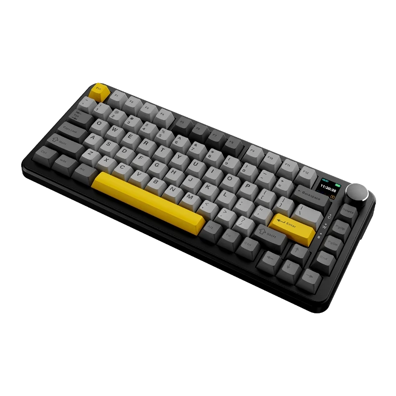 Ajazz AK820 Max Black-Gray-Yellow