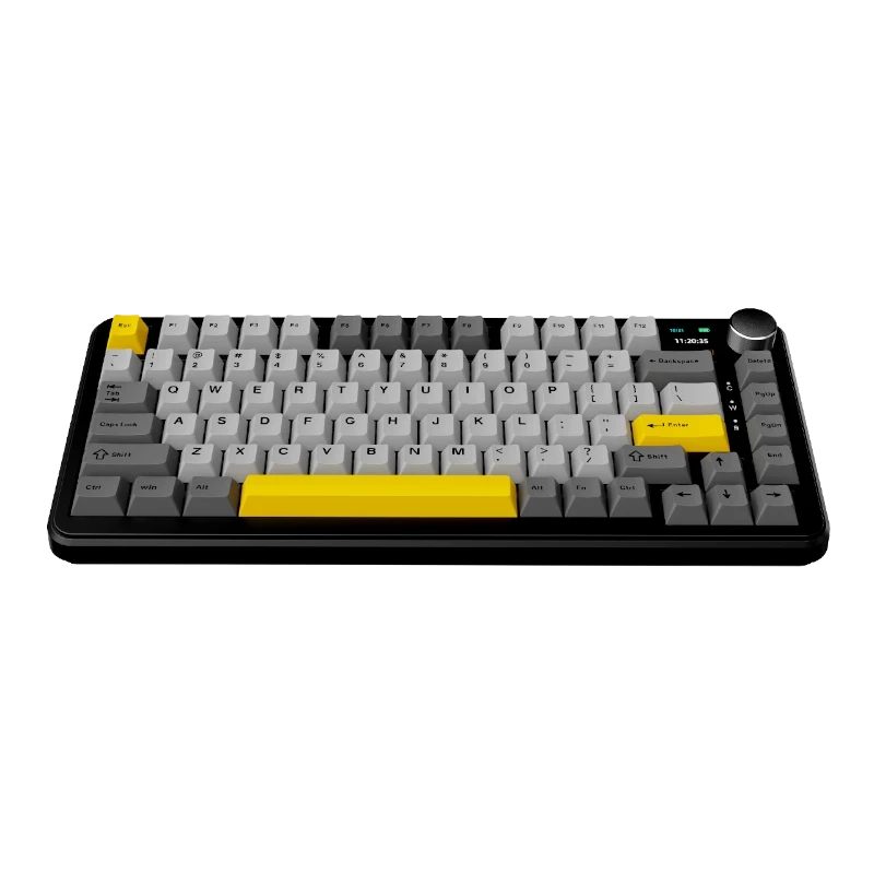 Ajazz AK820 Max Black-Gray-Yellow