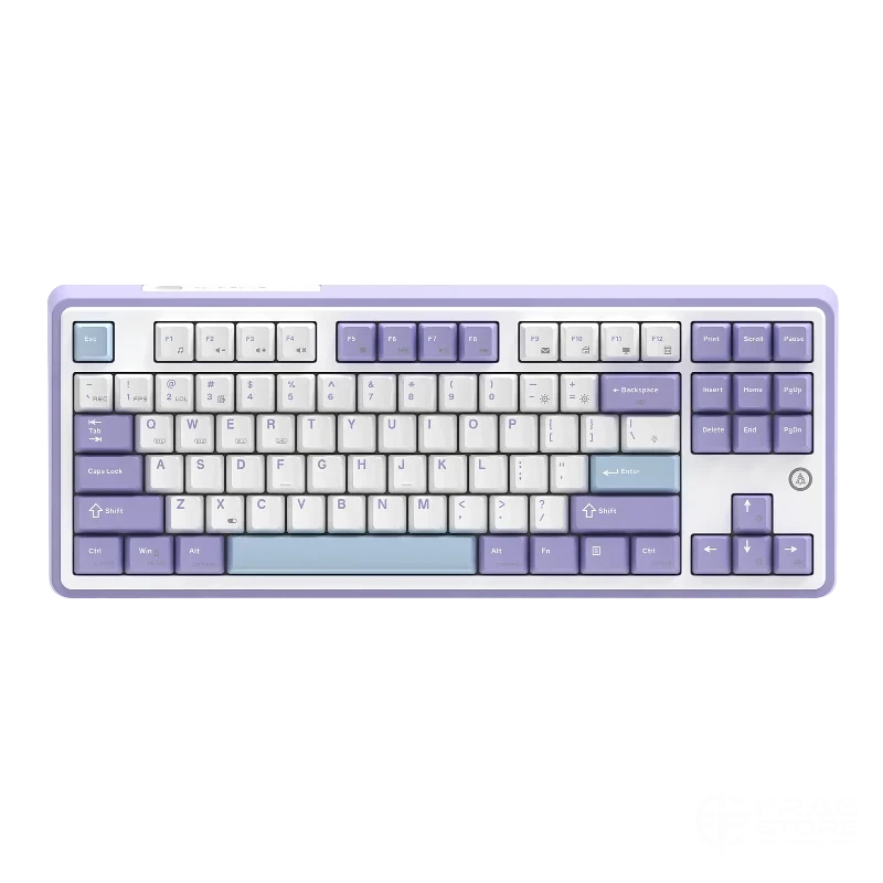 Ajazz AK870 Purple-White-Blue