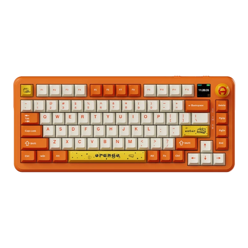 Ajazz AK820 Max Orange-White