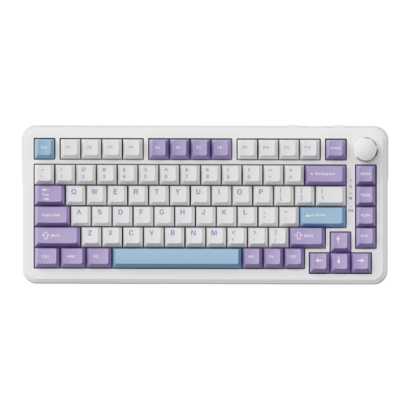 Ajazz AK820 Max Purple-White-Blue